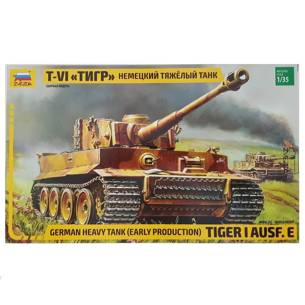 1:35 German Heavy Tank TIGER I Ausf. E - Early Production - ZVEZDA