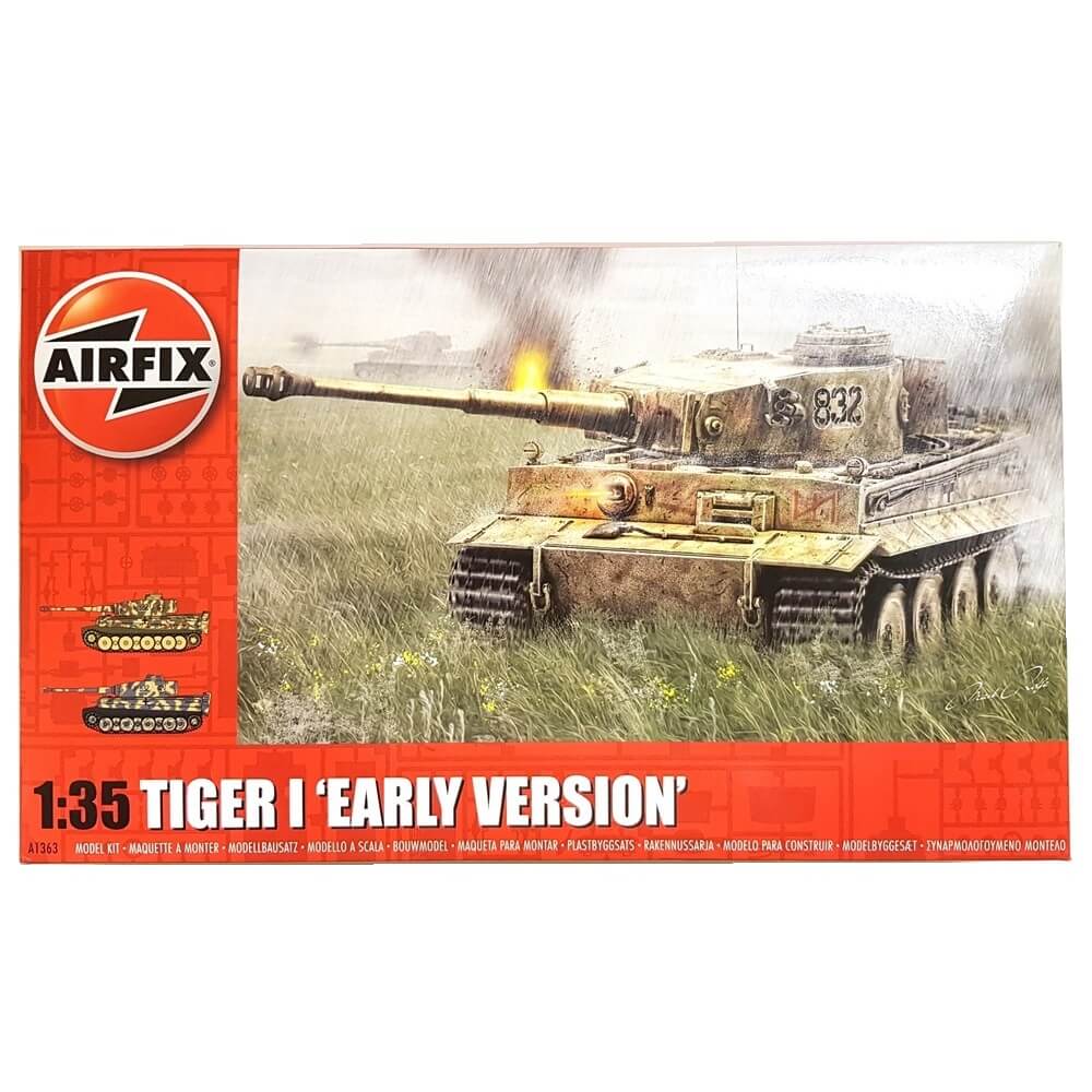 1:35 German TIGER I with Detailed Interior - Early Version - AIRFIX