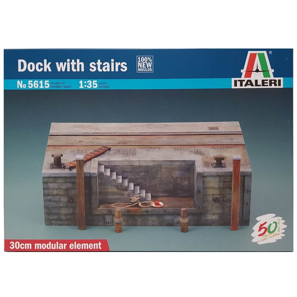1:35 Dock with stairs - ITALERI