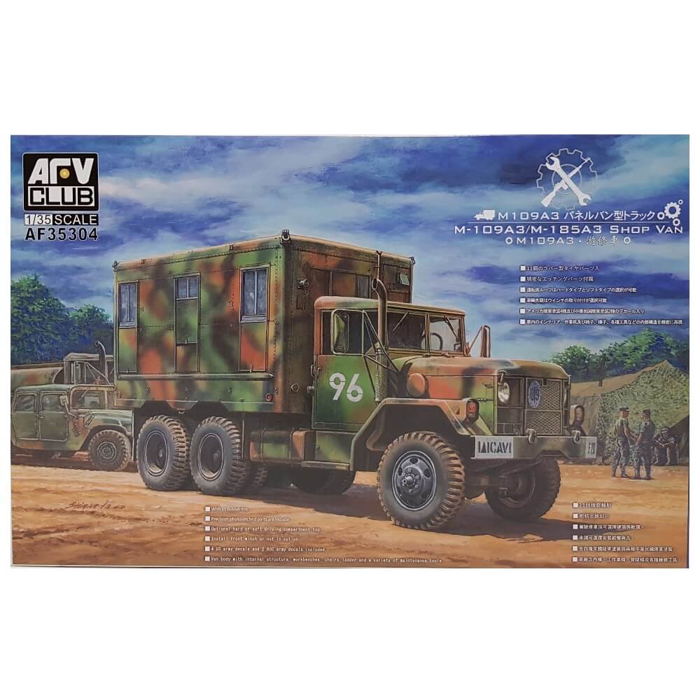 1:35 M-109A3 / M-185A3 Shop Van - AFV CLUB