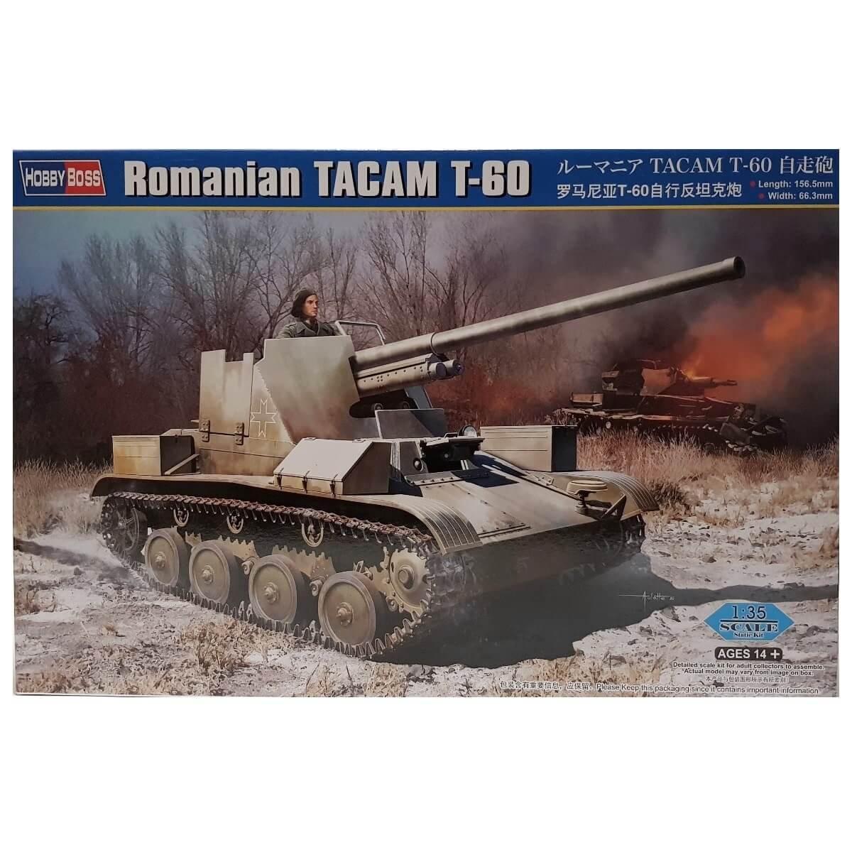 1:35 Romanian TACAM T-60 - HOBBY BOSS