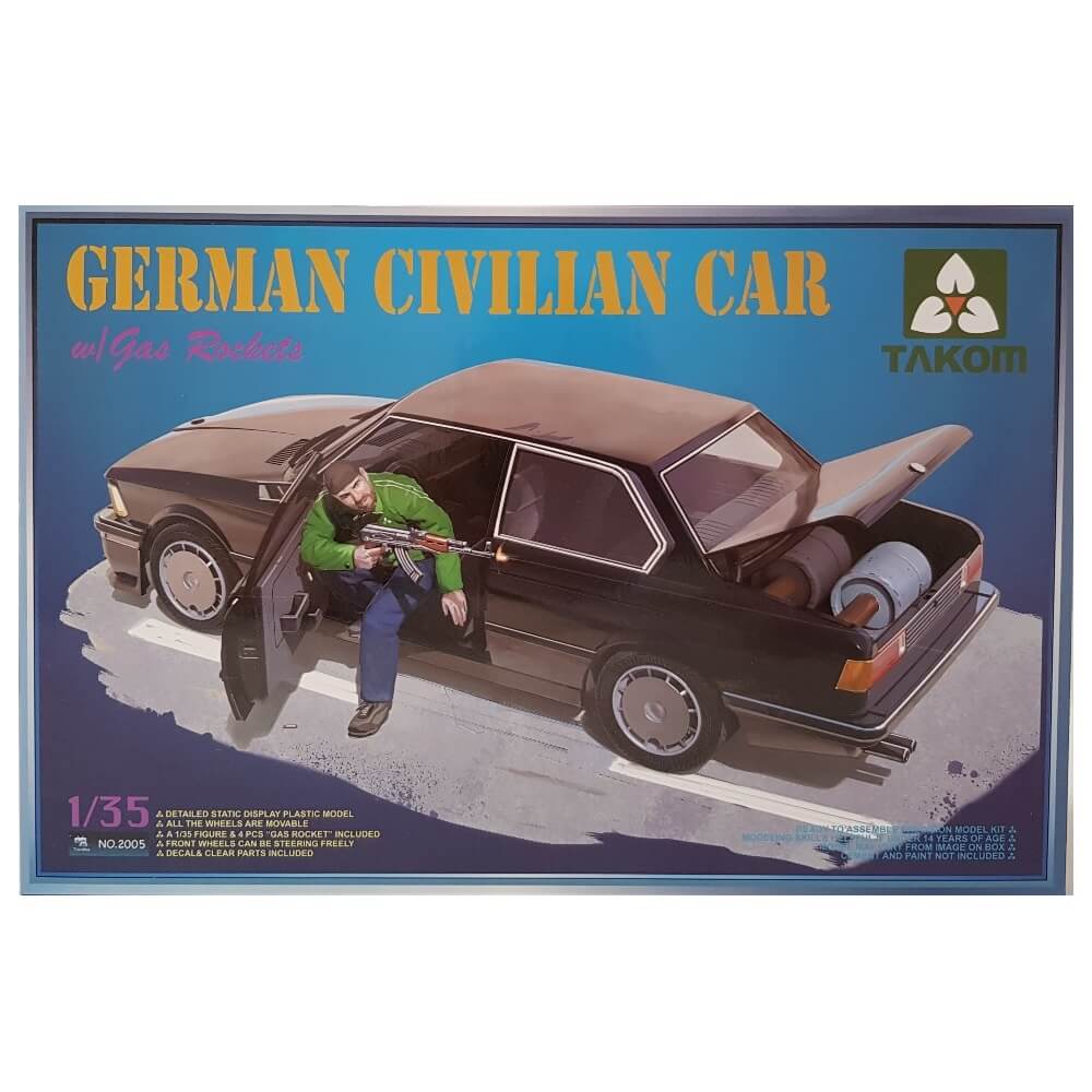 1:35 German Civilian Car with Gas Rockets - TAKOM