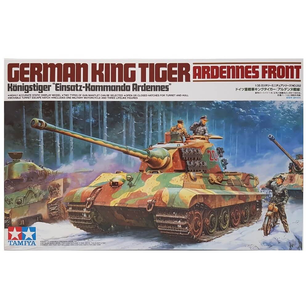 1:35 German King Tiger Ardennes Front - TAMIYA