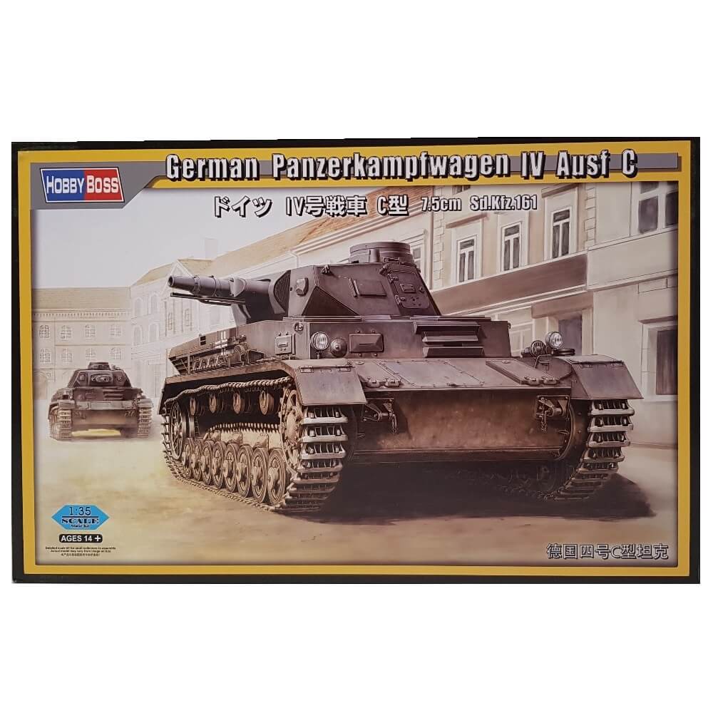 1:35 German Panzerkampfwagen IV Ausf. C - HOBBY BOSS