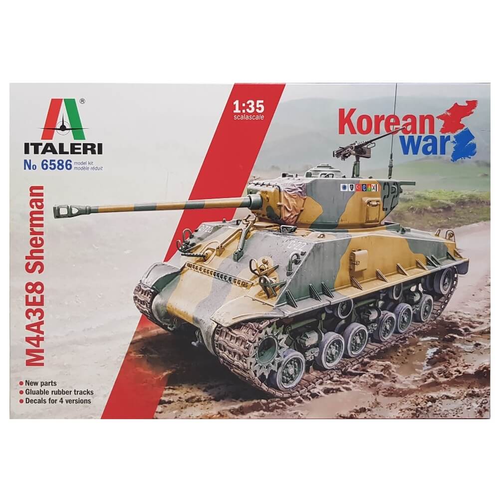 1:35 M4A3E8 Sherman - Korean War - ITALERI