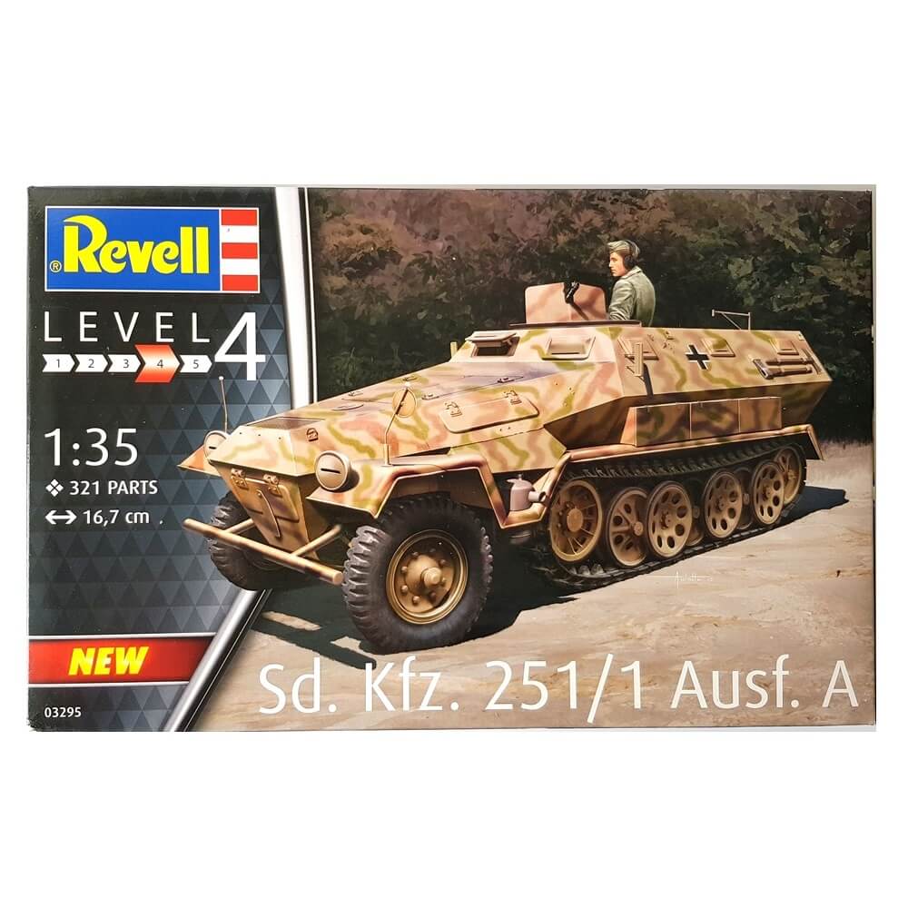 1:35 German Sd.Kfz. 251/1 Ausf. A Vehicle - REVELL