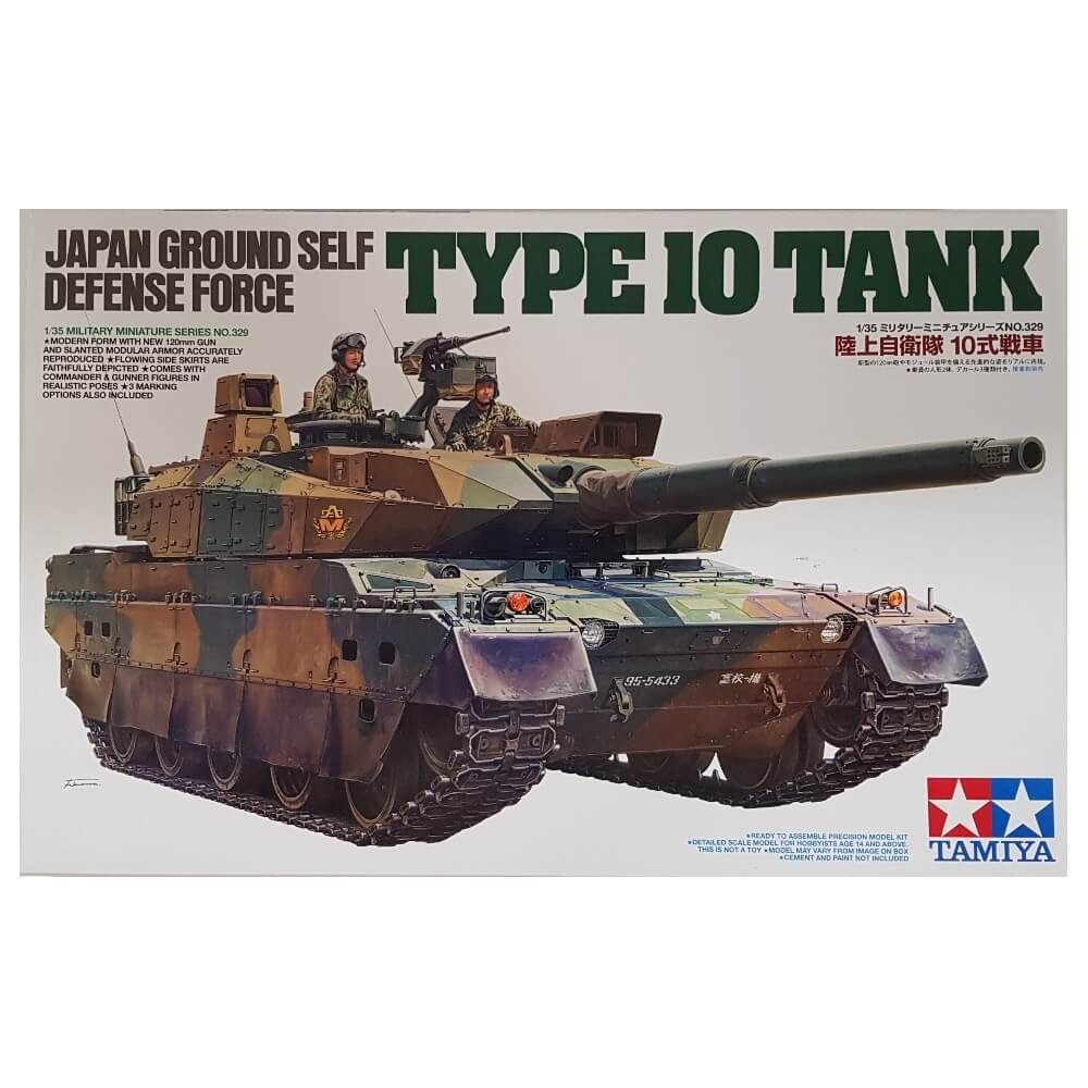 1:35 Japan Ground Self Defense Force Type 10 Tank - TAMIYA