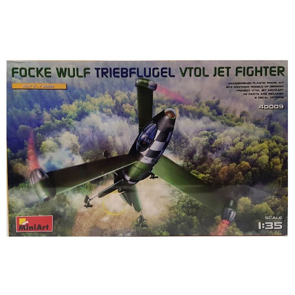 1:35 Focke Wulf Triebflugel VTOL Jet Fighter - MINIART