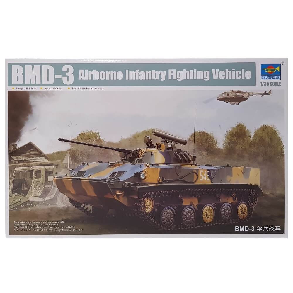 1:35 Russian BMD-3 Airborne Infantry Fighting Vehicle - TRUMPETER