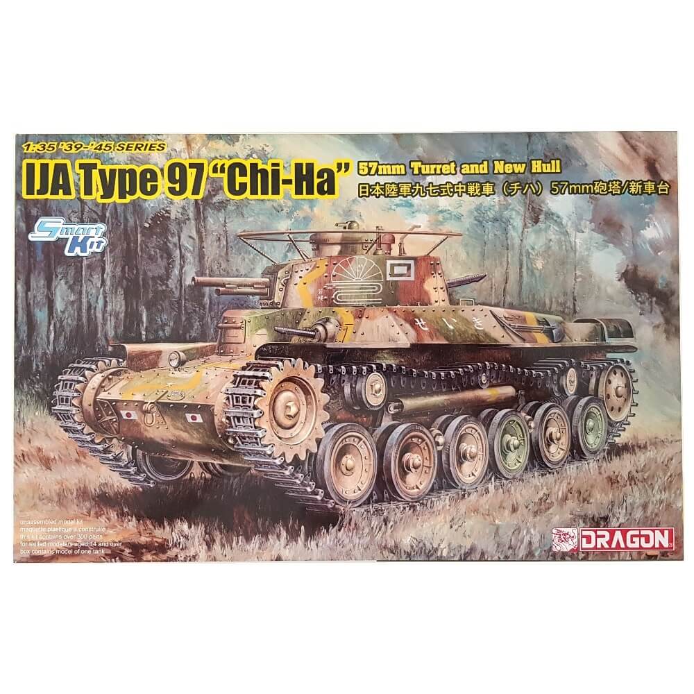 1:35 IJA Type 97 CHI-HA with 57mm Gun Medium Tank - DRAGON