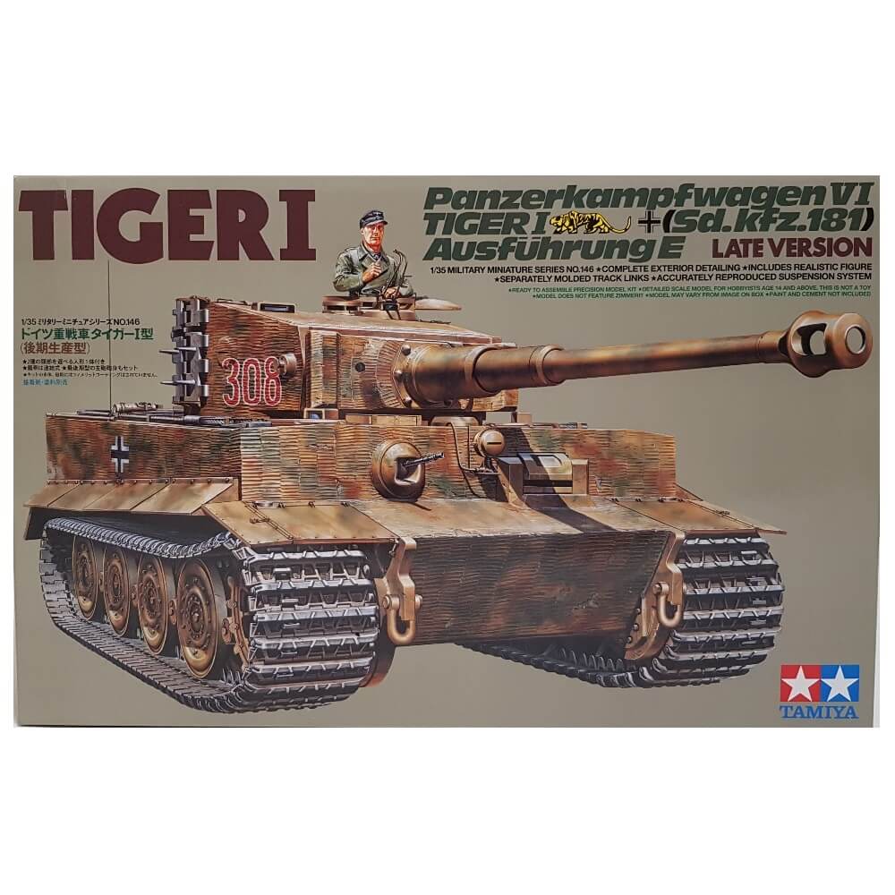 1:35 TIGER I Pz.Kpfw. VI Sd.Kfz.181 Ausf. E Late Version - TAMIYA