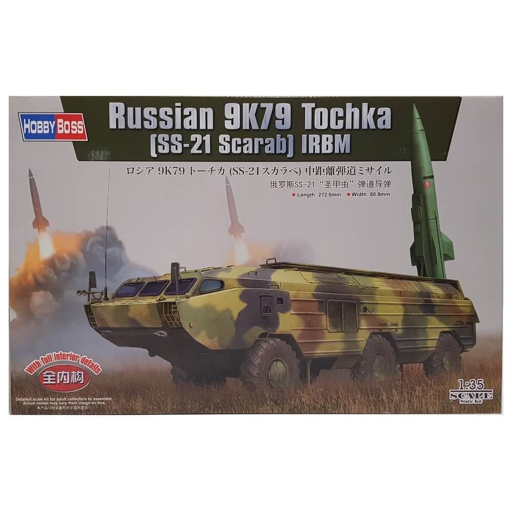 1:35 Russian 9K79 Tochka IRBM - SS-21 SCARAB  - HOBBY BOSS