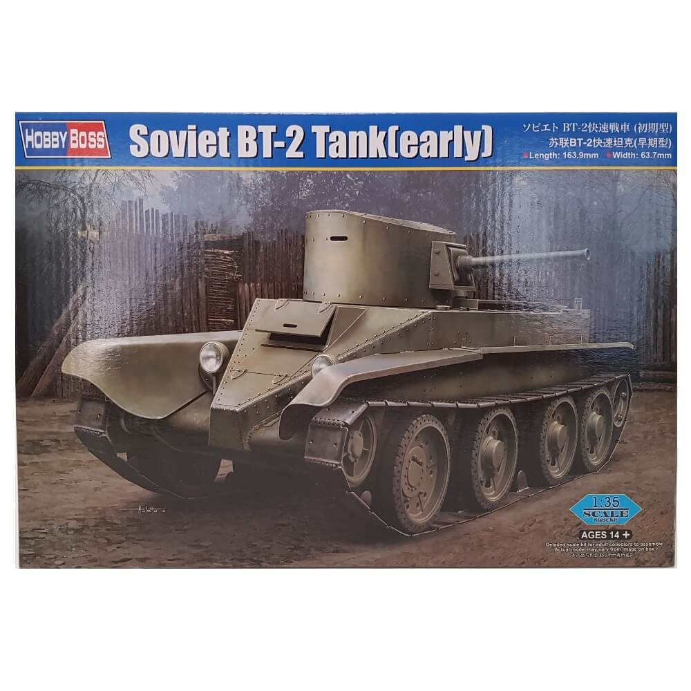 1:35 Soviet BT-2 Tank Early - HOBBY BOSS