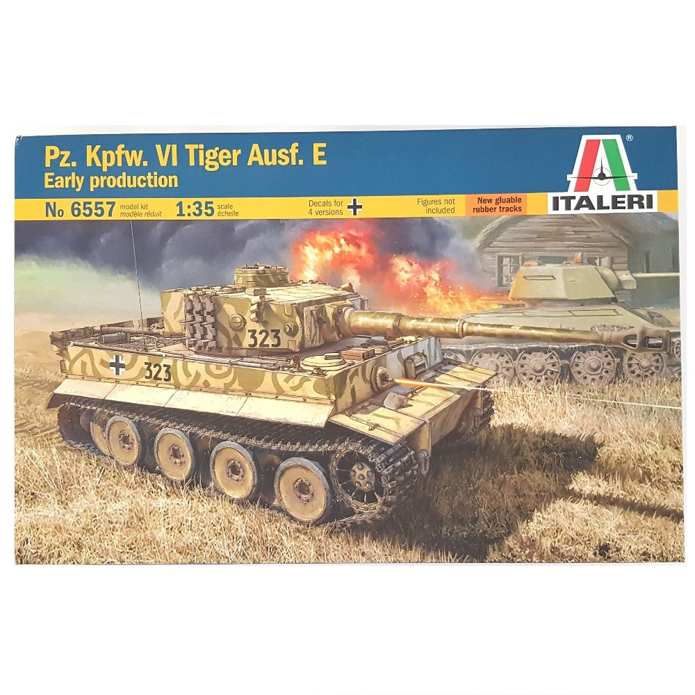 1:35 German Pz.Kpfw. VI TIGER I Ausf. E Tank - Early Production - ITALERI