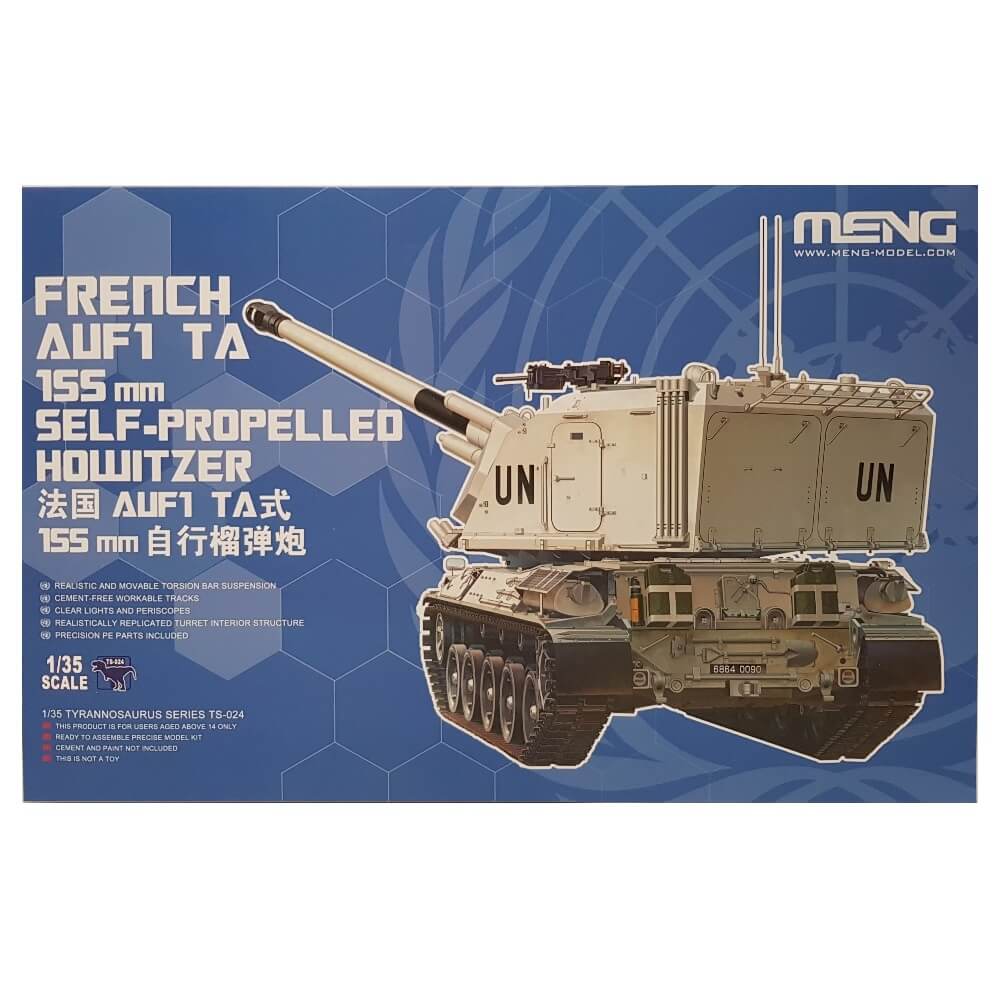 1:35 French AUF1 TA 155mm Self-Propelled Howitzer - MENG