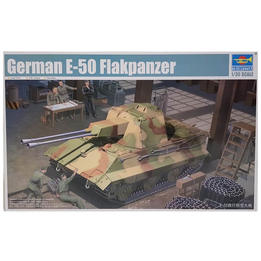 1:35 German E-50 Flakpanzer - TRUMPETER