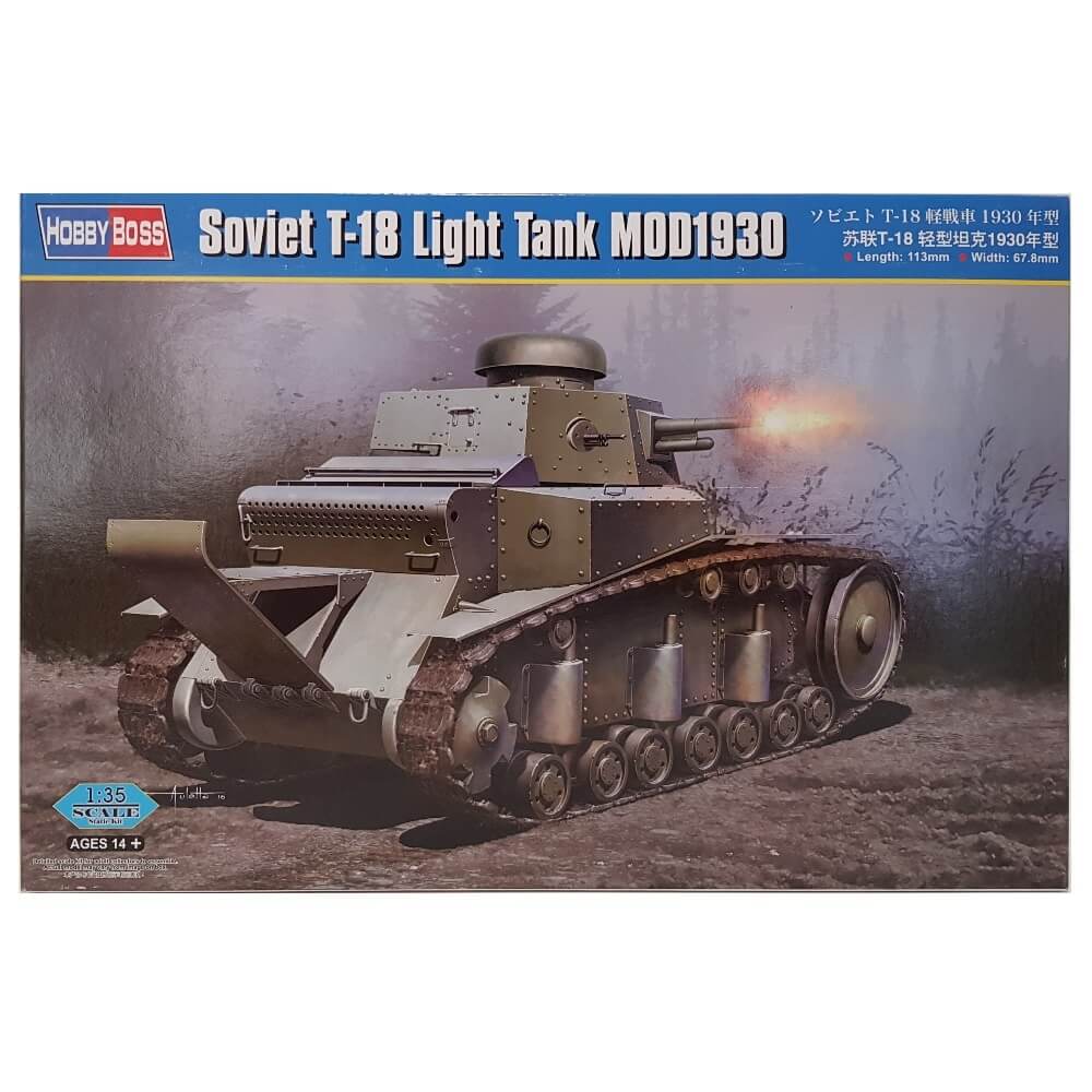 1:35 Soviet T-18 Light Tank MOD1930 - HOBBY BOSS