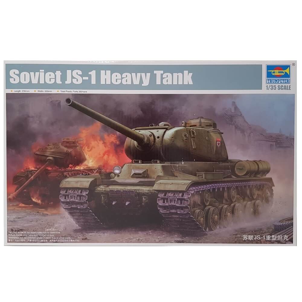 1:35 Soviet JS-1 Heavy Tank - TRUMPETER