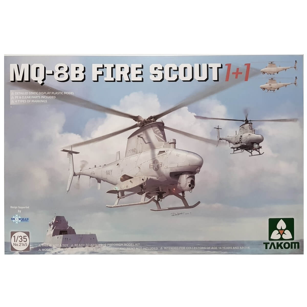 1:35 MQ-8B Fire Scout - TAKOM