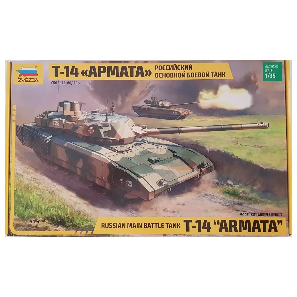 1:35 Russian Main Battle Tank T-14 ARMATA - ZVEZDA