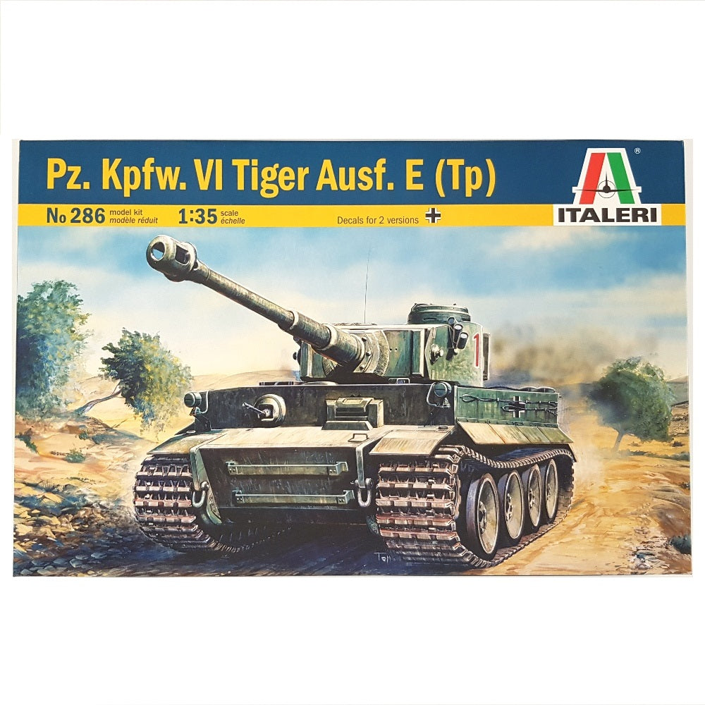 1:35 German TIGER I Pz. Kpfw. VI  Ausf. E (Tp) Tank - ITALERI
