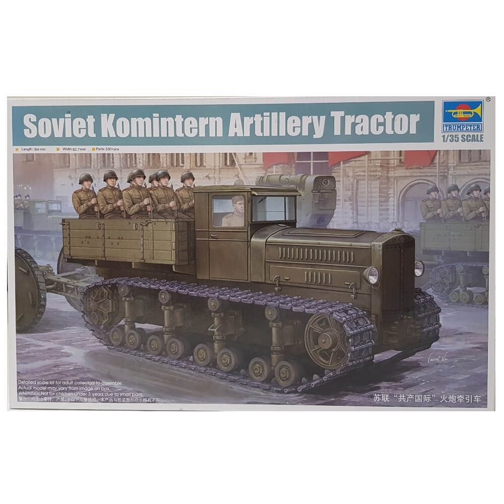 1:35 Soviet Komintern Artillery Tractor - TRUMPETER