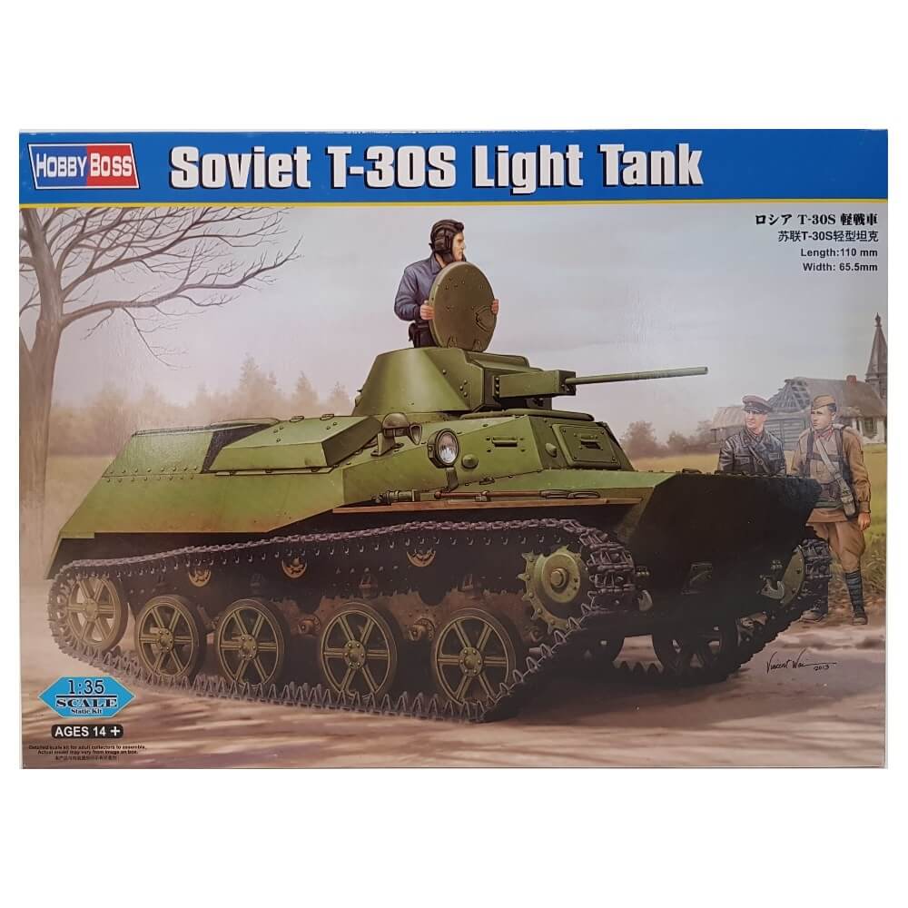 1:35 Russian T-30S Light Tank - HOBBY BOSS