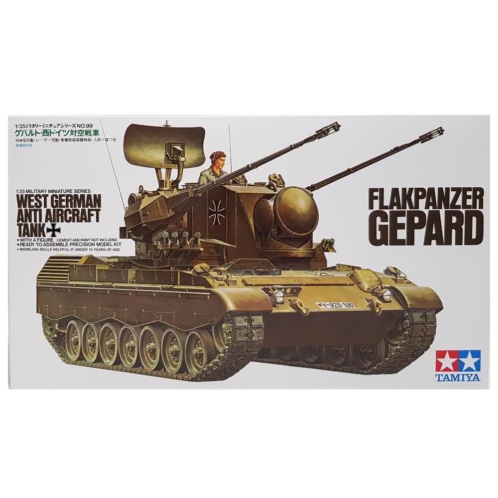 1:35 West German Anti Aircraft Tank Flakpanzer Gepard - TAMIYA