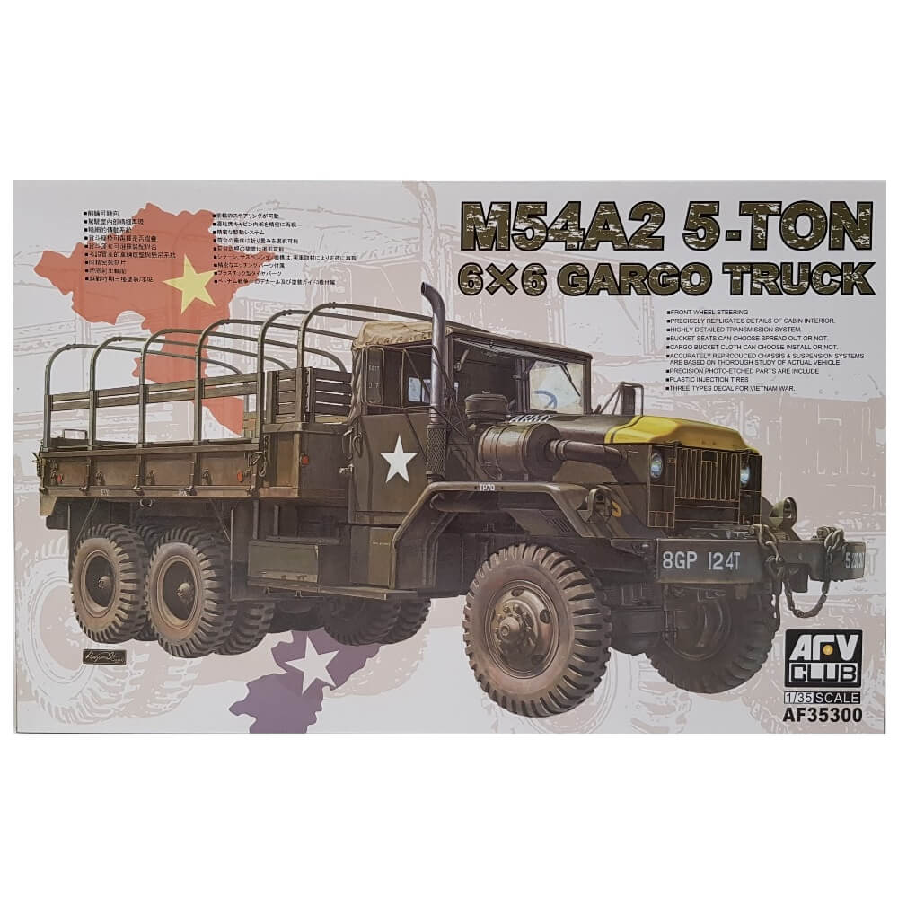 1:35 M54A2 5-ton 6x6 Cargo Truck  - AFV CLUB