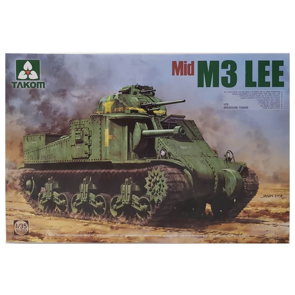 1:35 US M3 LEE Medium Tank Mid - TAKOM