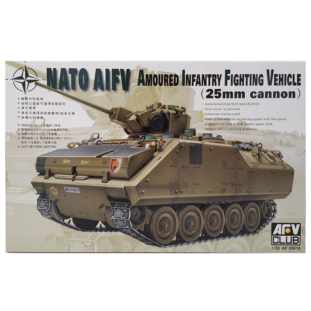 1:35 NATO AIFV Amoured Infantry Fighting Vehicle 25mm cannon - AFV CLUB