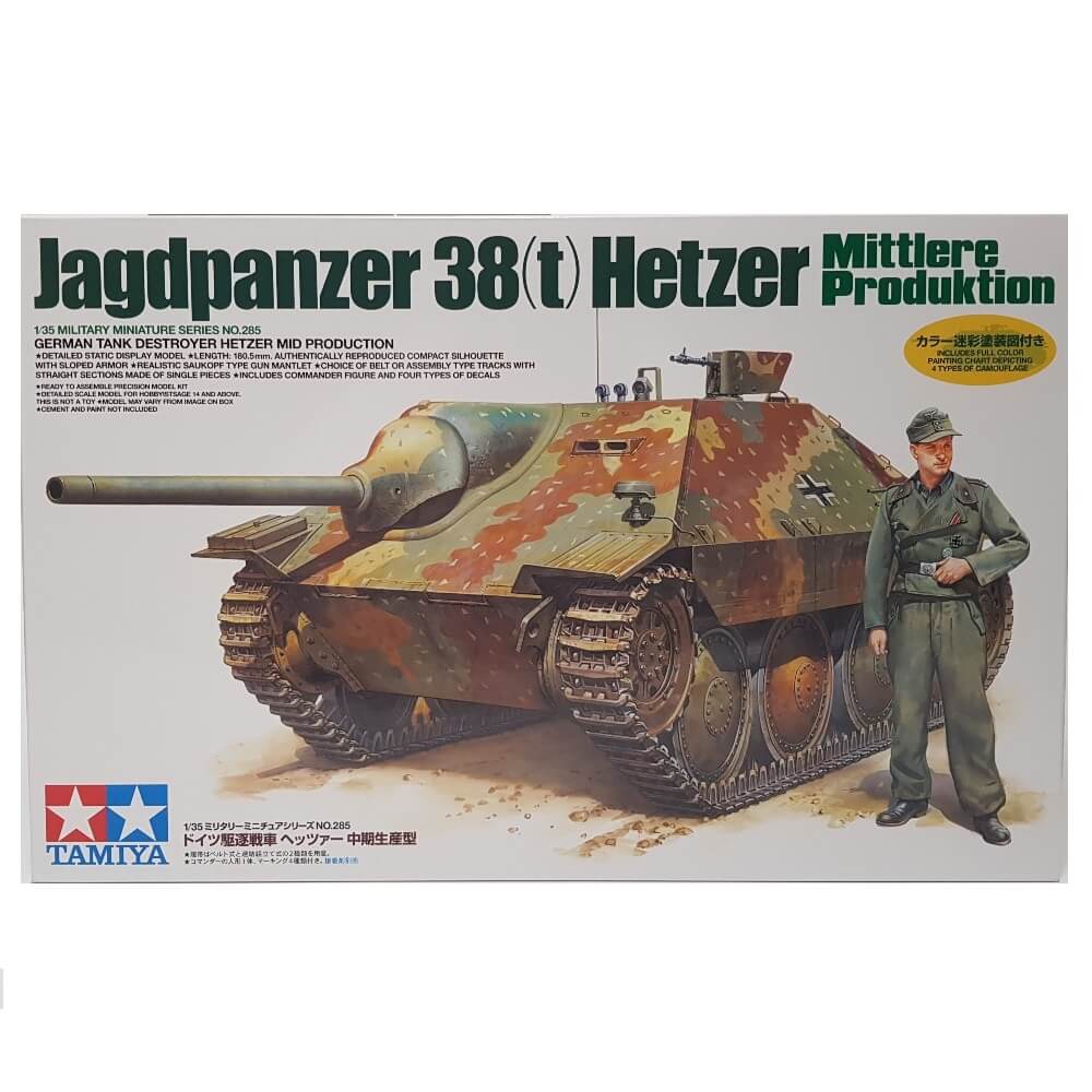 1:35 German Jagdpanzer 38(t) HETZER Mid Production - TAMIYA