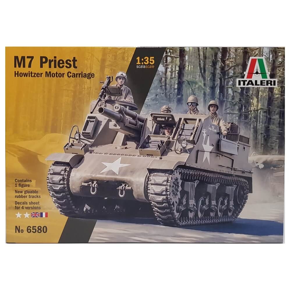 1:35 M7 Priest Howitzer Motor Carriage - ITALERI