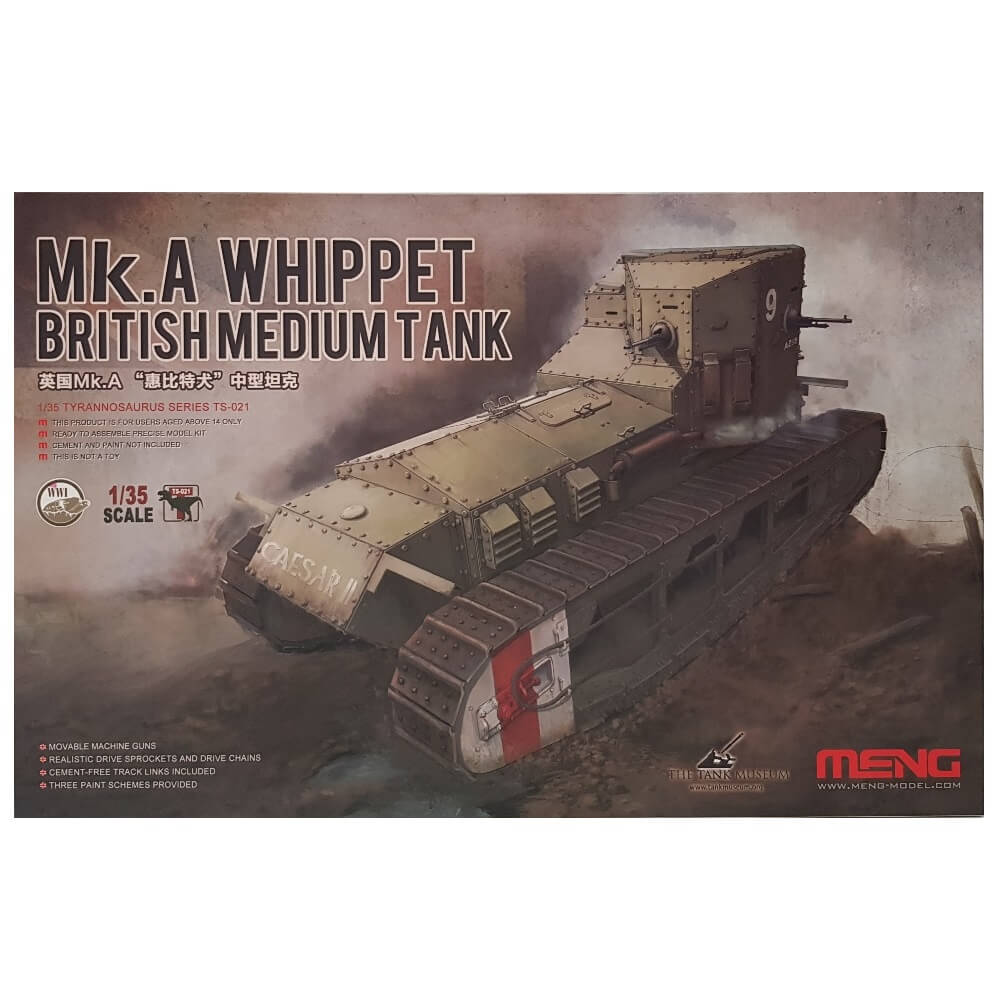 1:35 British Mk. A Whippet Medium Tank - MENG