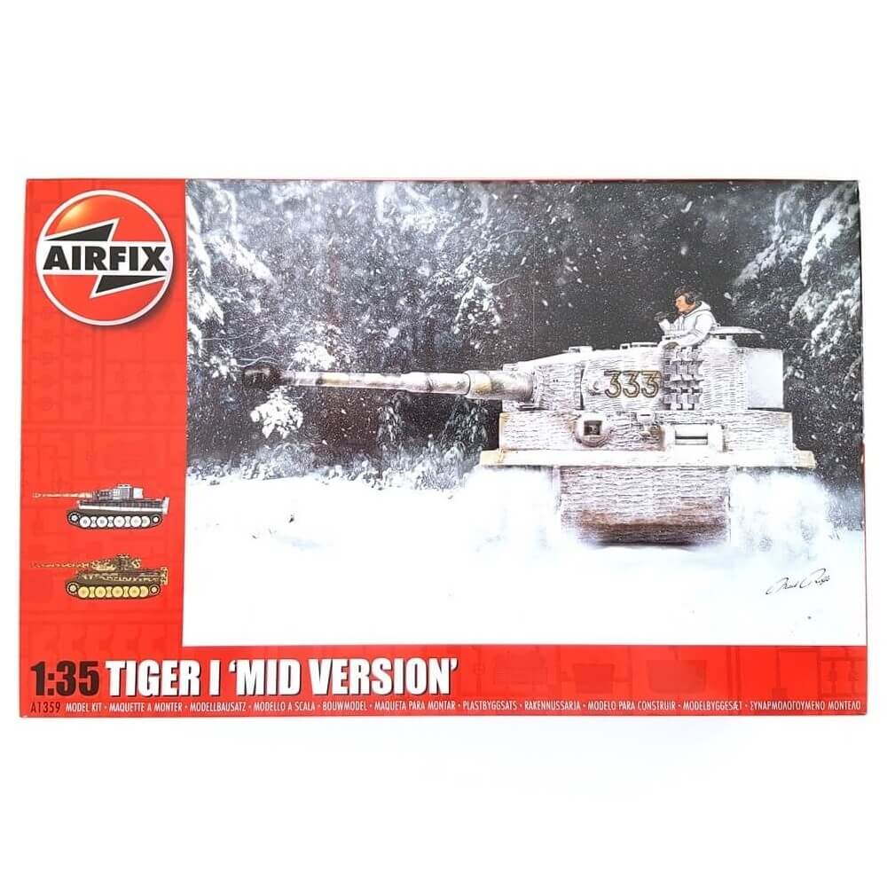 1:35 German TIGER I Tank Mid Version - AIRFIX