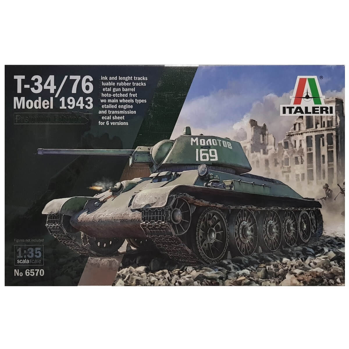 1:35 T-34/76 Model 1943 - ITALERI
