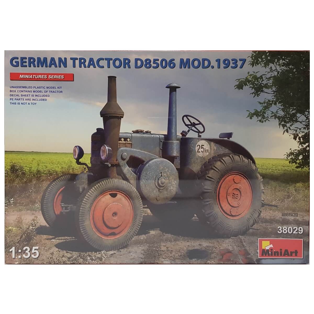 1:35 German Tractor D8506 Mod. 1937 - MINIART