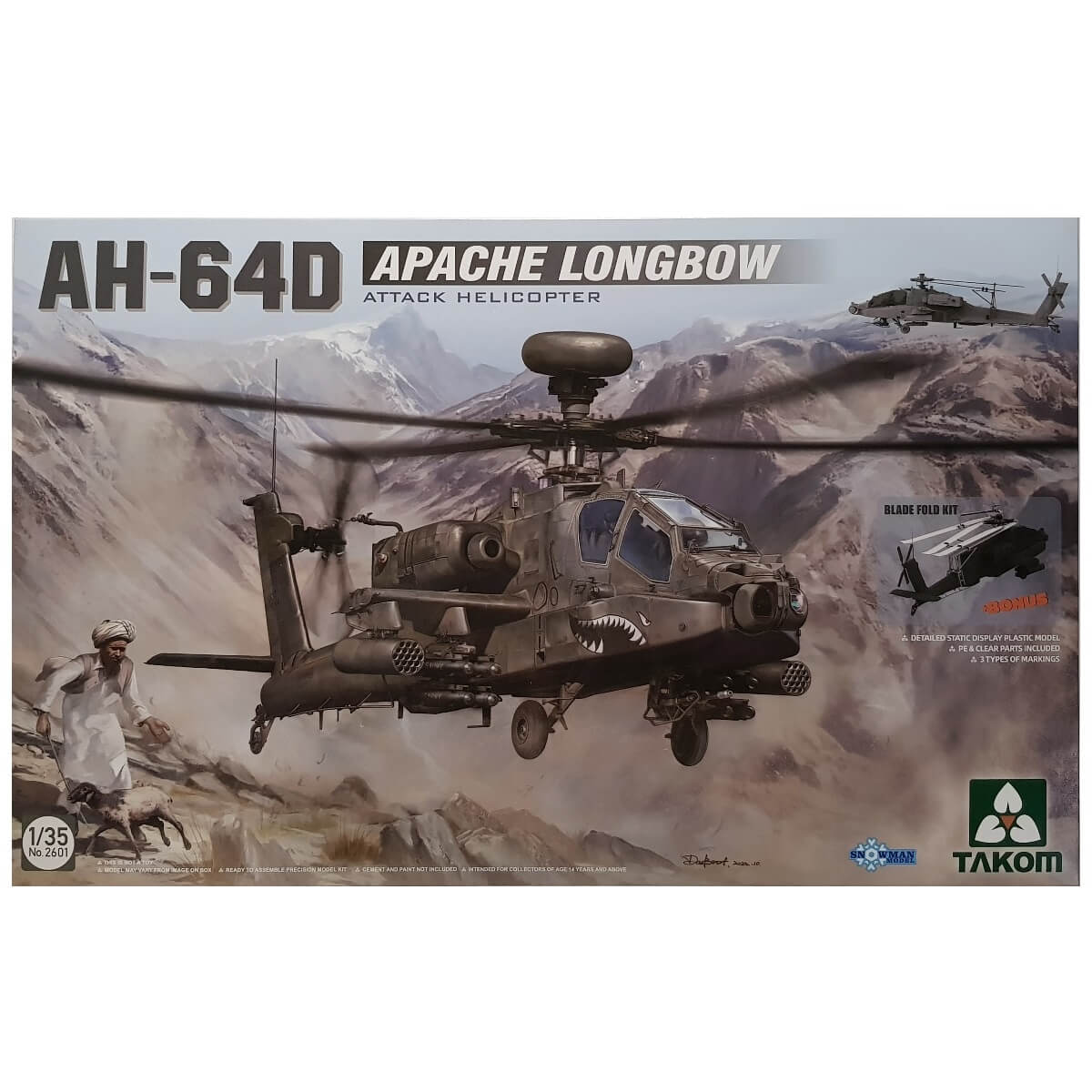 1:35 AH-64D Apache Longbow - TAKOM
