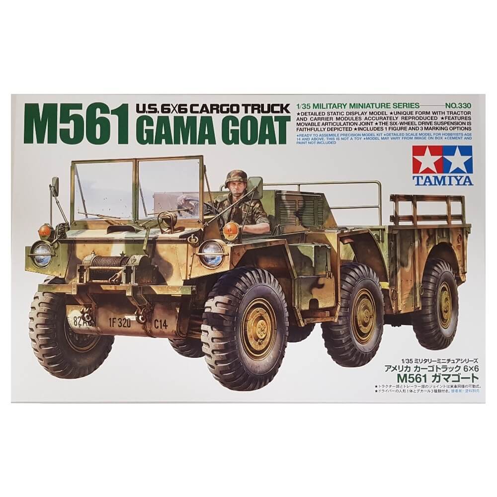 1:35 US Army  6 x 6 Cargo Truck M561 GAMA GOAT - TAMIYA