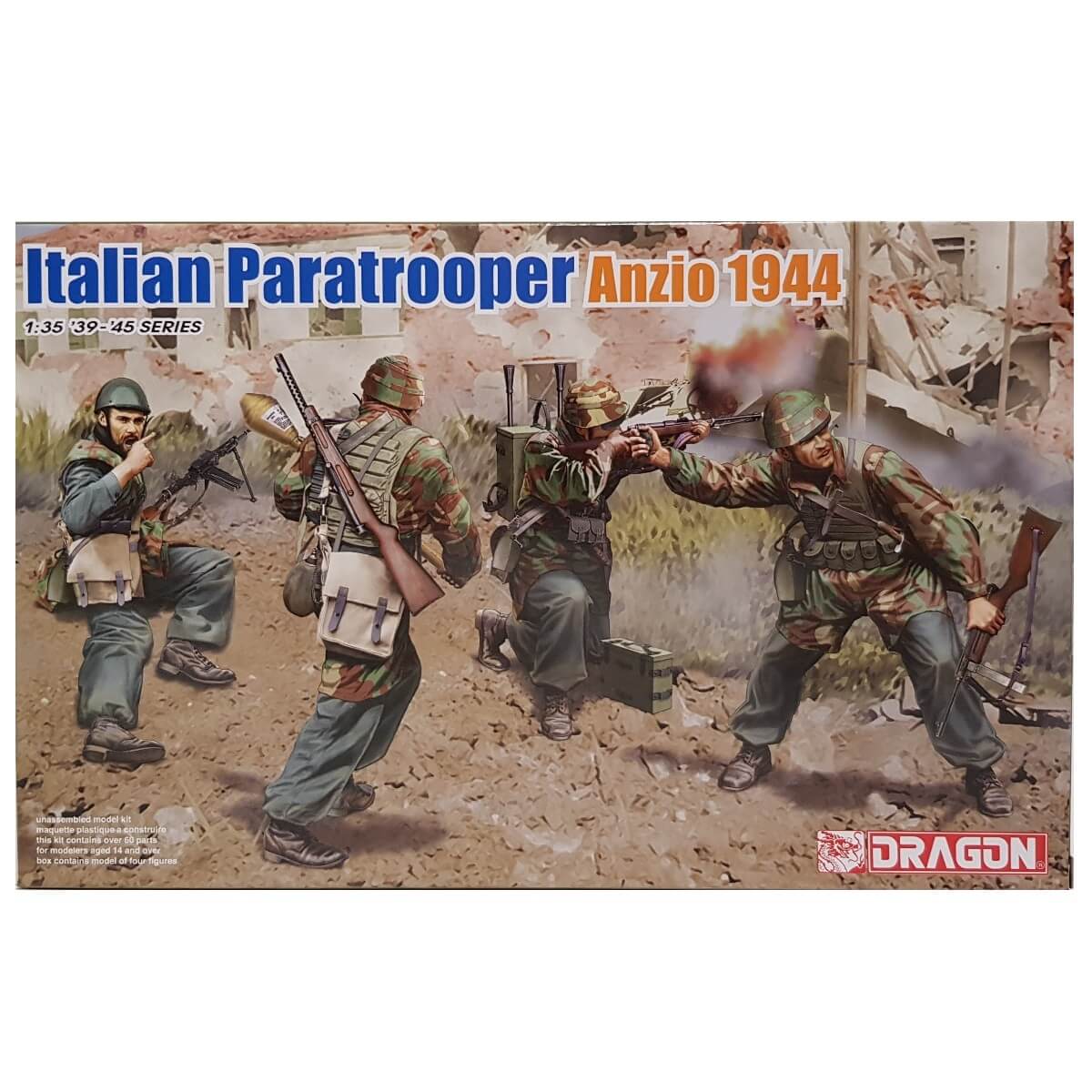 1:35 Italian Paratrooper Anzio 1944 - DRAGON