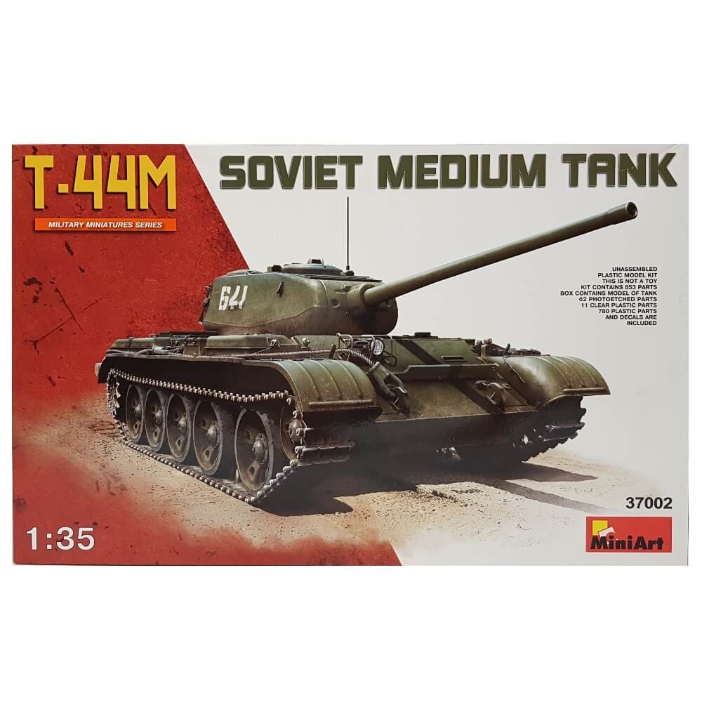 1:35 Soviet Medium Tank T-44M - MINIART – one35scale