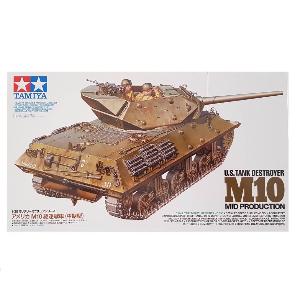 1:35 US Tank Destroyer M10 Mid Production - TAMIYA