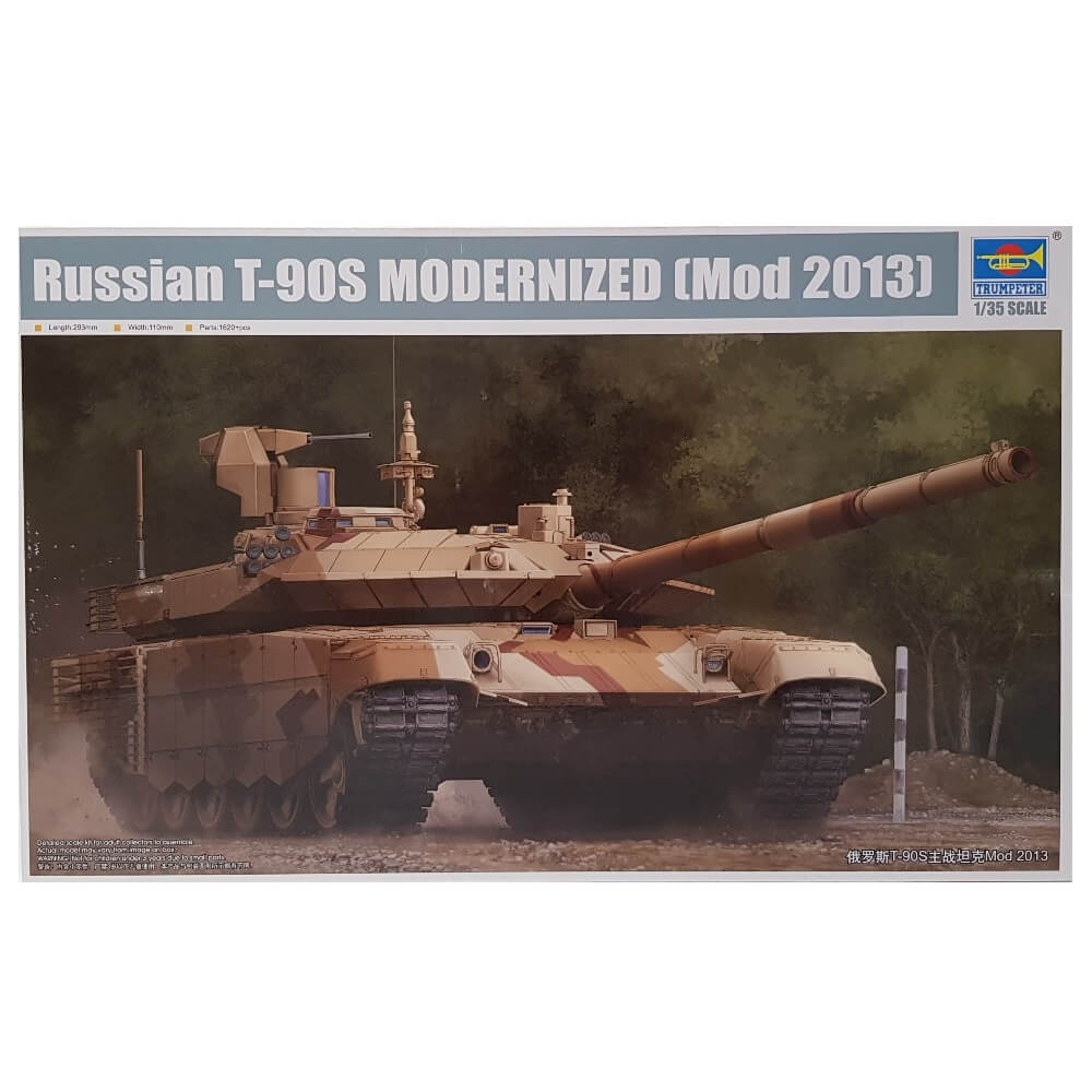 1:35 Russian T-90S MODERNIZED Mod 2013 - TRUMPETER