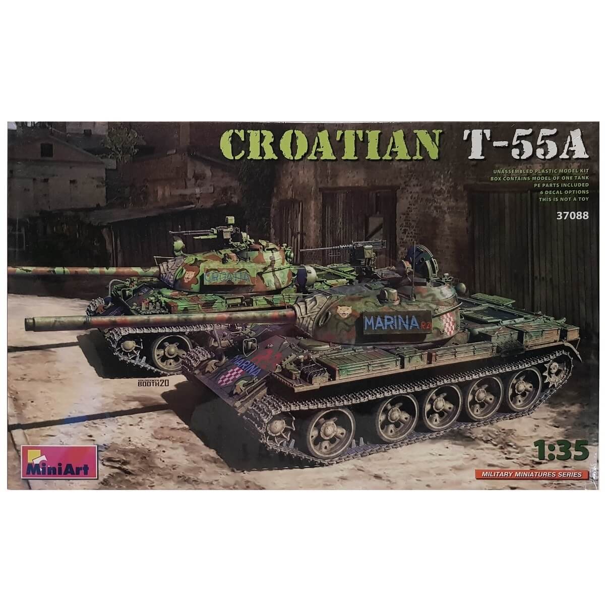 1:35 Croatian T-55A - MINIART