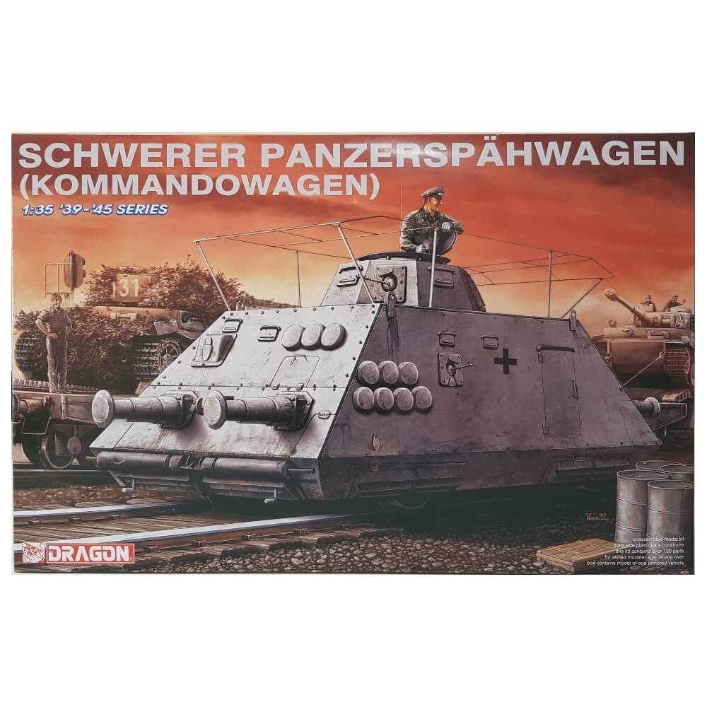 1:35 Schwerer Panzerspahwagen Kommandowagen - DRAGON