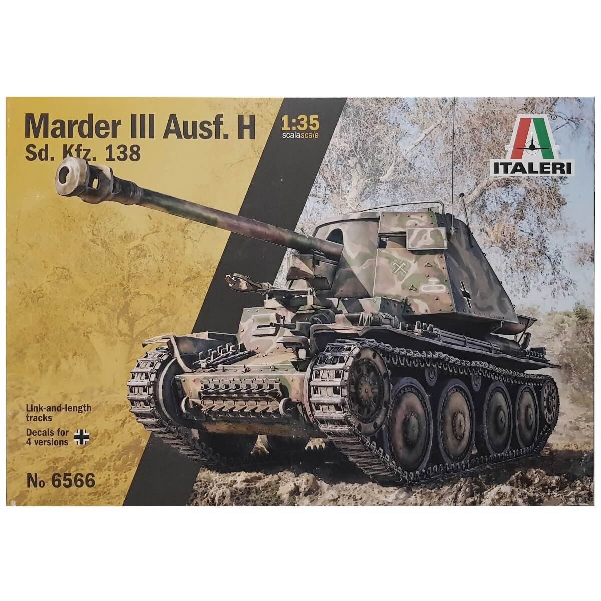 1:35 Sd.Kfz. 138 Ausf. H Marder III - ITALERI