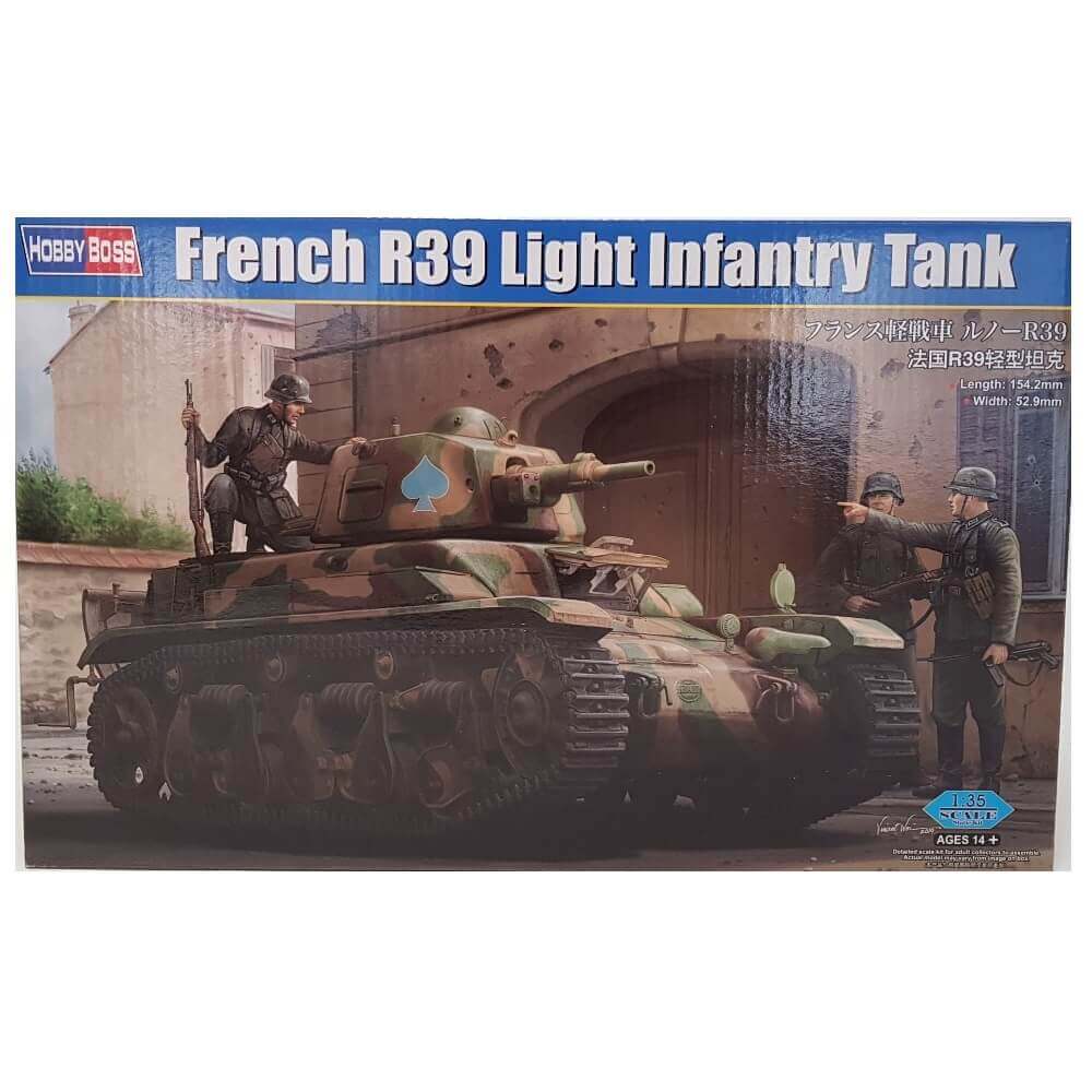 1:35 French R39 Light Infantry Tank - HOBBY BOSS