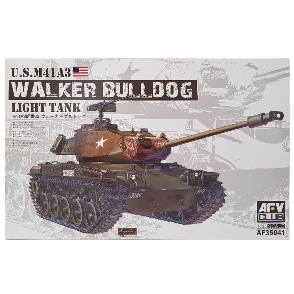 1:35 US M41A3 Walker Bulldog Light Tank - AFV CLUB