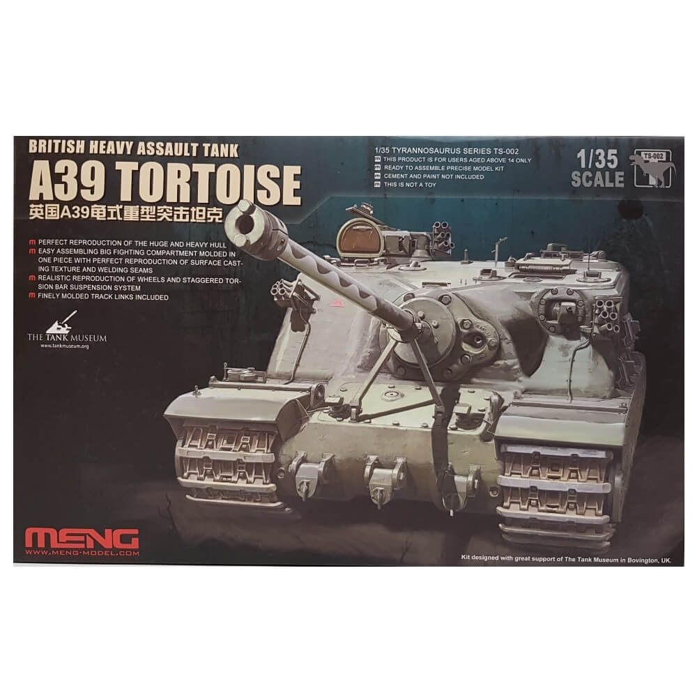 1:35 British Heavy Assault Tank A39 Tortoise - MENG