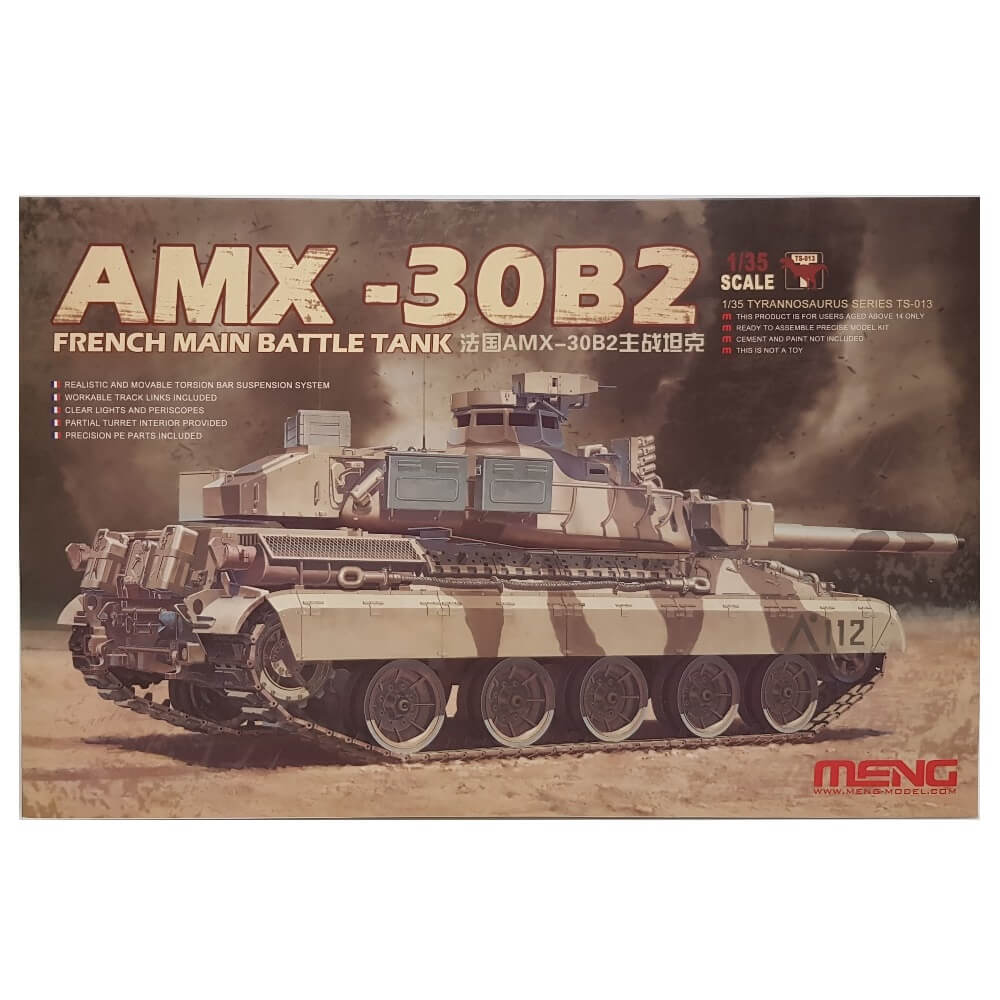 1:35 French AMX-30B2 Main Battle Tank - MENG